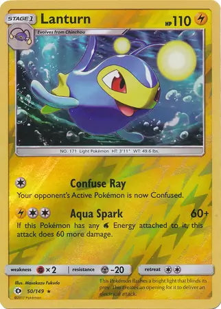 Sun & Moon Lanturn #50/149 reverse holo